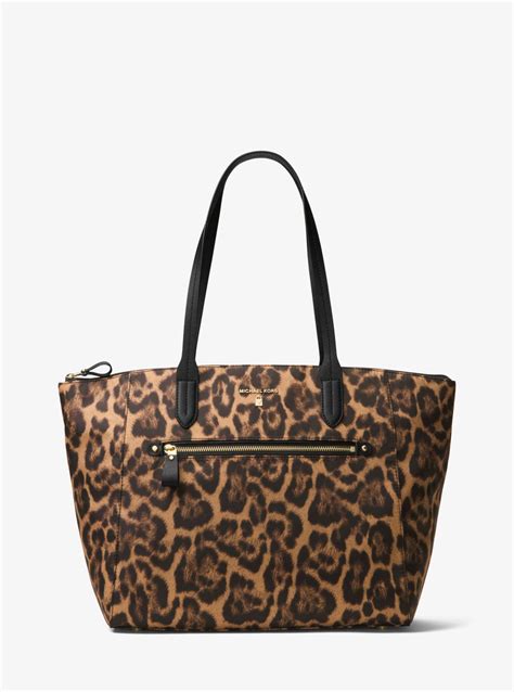 kelsey michael kors tote|michael kors kelsey leopard.